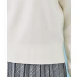 パール調ロゴクルーネックニット【洗濯機OK】 | index | 詳細画像18 