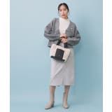 リボンブローチフィルムラメフェザーカーディガン【洗濯機OK】 | index | 詳細画像15