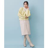 リボンブローチフィルムラメフェザーカーディガン【洗濯機OK】 | index | 詳細画像20