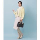 リボンブローチフィルムラメフェザーカーディガン【洗濯機OK】 | index | 詳細画像23