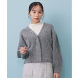 リボンブローチフィルムラメフェザーカーディガン【洗濯機OK】 | index | 詳細画像32