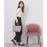 タートルネックタックパフスリーブニット【洗濯機OK】 | index | 詳細画像5 