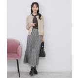 ビジュークルーネックカーディガン【洗濯機OK】《7col/XS~LL》 | index | 詳細画像12