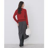 ビジュークルーネックカーディガン【洗濯機OK】《7col/XS~LL》 | index | 詳細画像18