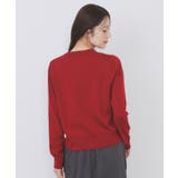 ビジュークルーネックカーディガン【洗濯機OK】《7col/XS~LL》 | index | 詳細画像38