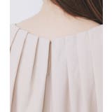 クルーネックタックブラウス【洗濯機OK/防シワ/イージーアイロン】 | index | 詳細画像19 