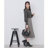 ふんわりボトルネックパフスリーブニット【洗濯機OK】 | index | 詳細画像15 