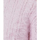 透かし編みショートフェザーニット【洗濯機OK】 | index | 詳細画像12 