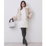 ウール混ケーブルスリーブミニワンピース【洗濯機OK】 | index | 詳細画像5 