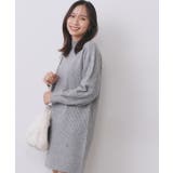 ウール混ケーブルスリーブミニワンピース【洗濯機OK】 | index | 詳細画像8 