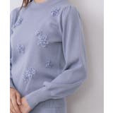 フラワーモチーフハイネックニット【洗える】 | index | 詳細画像24 