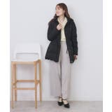 ダブルビジューフェザー衿付きニット【洗濯機OK】 | index | 詳細画像3 