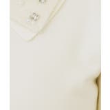 ダブルビジューフェザー衿付きニット【洗濯機OK】 | index | 詳細画像4 