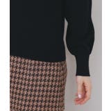 ダブルビジューフェザー衿付きニット【洗濯機OK】 | index | 詳細画像18 