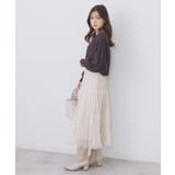 ラメフェザープルオーバーセット ニットワンピース【洗濯機OK】《XS~LL》 | index | 詳細画像11