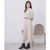 ラメフェザープルオーバーセット ニットワンピース【洗濯機OK】《XS~LL》 | index | 詳細画像14