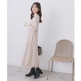 ラメフェザープルオーバーセット ニットワンピース【洗濯機OK】《XS~LL》 | index | 詳細画像16