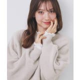 ラメフェザープルオーバーセット ニットワンピース【洗濯機OK】《XS~LL》 | index | 詳細画像17