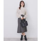 ラメフェザープルオーバーセット ニットワンピース【洗濯機OK】《XS~LL》 | index | 詳細画像18