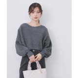 ラメフェザープルオーバーセット ニットワンピース【洗濯機OK】《XS~LL》 | index | 詳細画像24