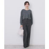 ラメフェザープルオーバーセット ニットワンピース【洗濯機OK】《XS~LL》 | index | 詳細画像25