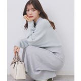 ラメフェザープルオーバーセット ニットワンピース【洗濯機OK】《XS~LL》 | index | 詳細画像27