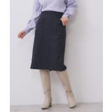ネイビー(094) | ポケットタイトスカート【洗濯機OK/イージーケア/防シワ】 | index