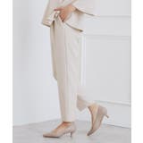 ＜通勤 セレモニー セットアップ対応＞ストレッチテーパードパンツ【洗濯機洗い可 | index | 詳細画像5 