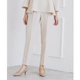 グレージュ(050) | ＜通勤 セレモニー セットアップ対応＞ストレッチテーパードパンツ【洗濯機洗い可 | index