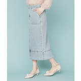 デニムタイトスカート【洗濯機洗い可】 | index | 詳細画像7 