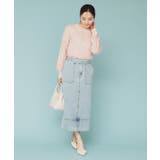 デニムタイトスカート【洗濯機洗い可】 | index | 詳細画像9 