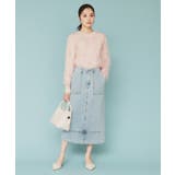 デニムタイトスカート【洗濯機洗い可】 | index | 詳細画像11 