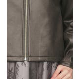 スウェードノーカラーブルゾン【洗濯機洗い可/防シワ/ストレッチ】 | index | 詳細画像17 