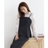 ペプラムレイヤードサロペット【洗濯機洗い可/イージーアイロン】 | index | 詳細画像6 