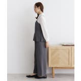 ペプラムレイヤードサロペット【洗濯機洗い可/イージーアイロン】 | index | 詳細画像10 