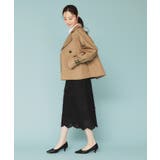 キャンディースリーブショートトレンチコート【洗濯機洗い可/撥水/静電気防止】 | index | 詳細画像5 