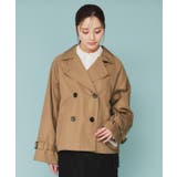 キャンディースリーブショートトレンチコート【洗濯機洗い可/撥水/静電気防止】 | index | 詳細画像13 