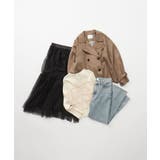 キャンディースリーブショートトレンチコート【洗濯機洗い可/撥水/静電気防止】 | index | 詳細画像23 