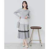 ランダムボーダーニットワンピース【洗濯機洗い可】 | index | 詳細画像2 