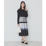 ランダムボーダーニットワンピース【洗濯機洗い可】 | index | 詳細画像10 