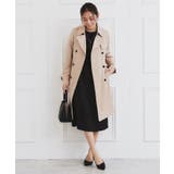 チュールフリルレイヤードサテンワンピース【洗濯機洗い可】 | index | 詳細画像7 