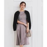 チュールフリルレイヤードサテンワンピース【洗濯機洗い可】 | index | 詳細画像10 