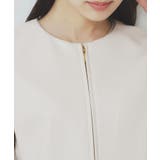 シンセティックレザーブルゾン【洗える/ストレッチ】 | index | 詳細画像14 
