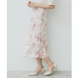 花柄マーメイドフレアスカート【洗濯機洗い可】 | index | 詳細画像20 