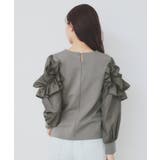 フリルスリーブドッキングトップス【洗濯機洗い可】 | index | 詳細画像15 