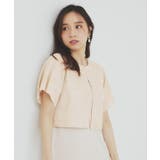 ゴールド(007) | シャイニーショートボレロ/前後2WAY【洗濯機洗い可/抗ピル】 | index