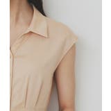 リネンライクシャツワンピース【洗濯機洗い可】 | index | 詳細画像23 