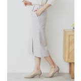 リネンライクラメツイードラップタイトスカート/セットアップ対応【洗濯機洗い可】 | index | 詳細画像2 