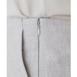 リネンライクラメツイードラップタイトスカート/セットアップ対応【洗濯機洗い可】 | index | 詳細画像14 