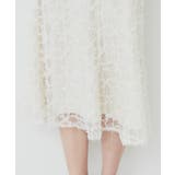 フラワーレース刺繍マーメイドスカート【洗濯機洗い可】 | index | 詳細画像20 